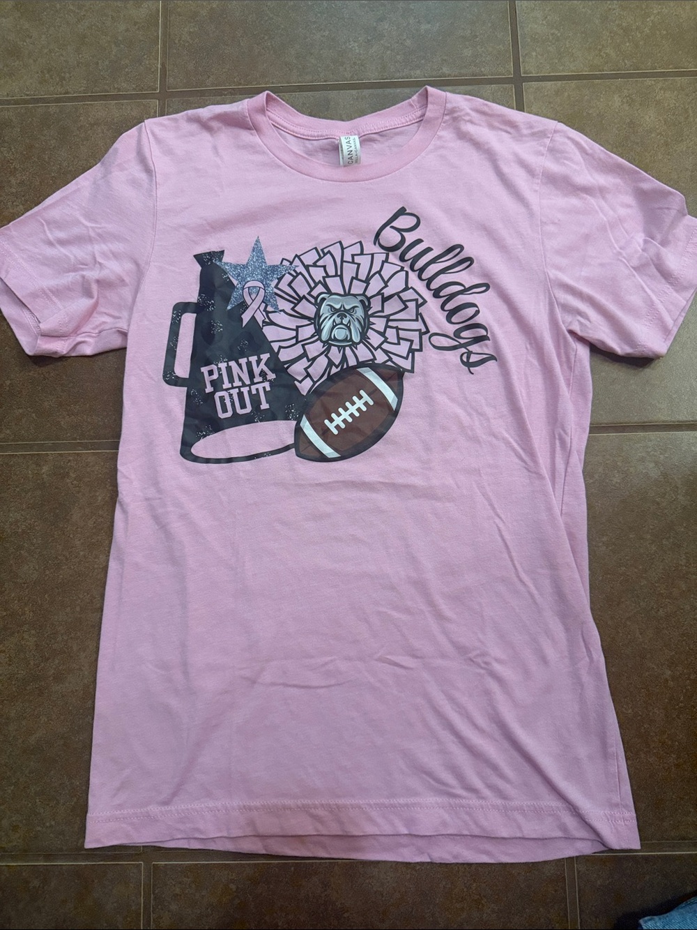 Bella Canvas Light Pink Crewneck Tee